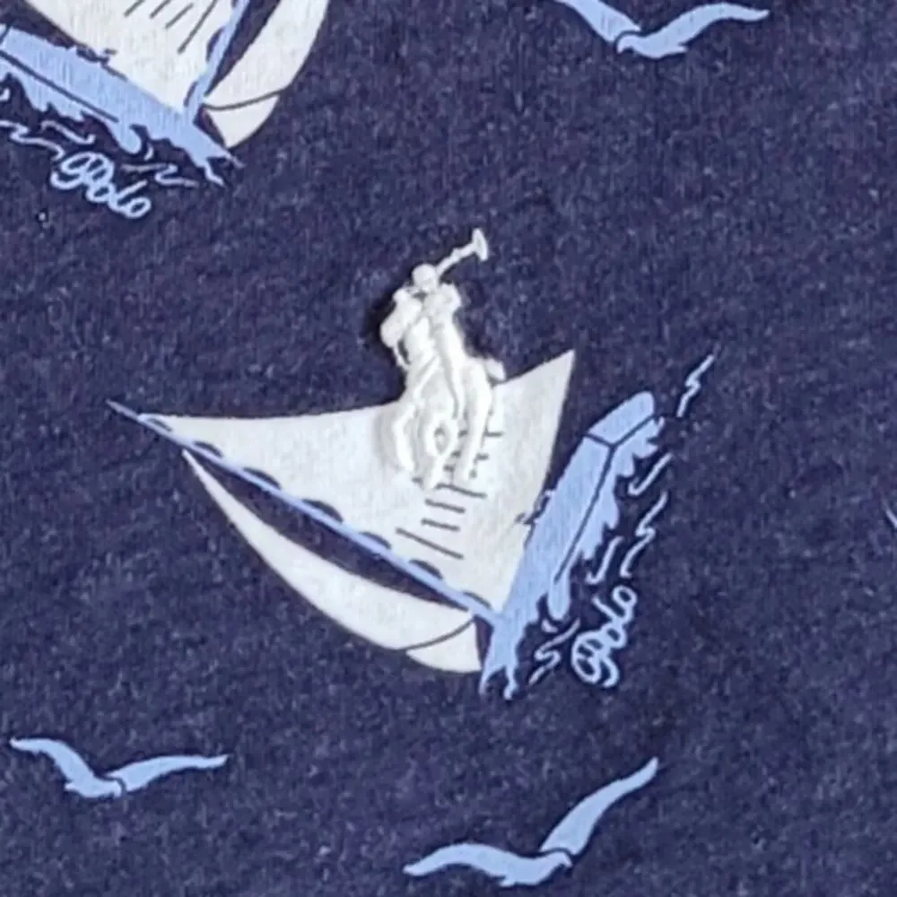 NWT Polo Ralph Lauren Polo Bear Nautical Tee Navy XL Classic Fit Preppy